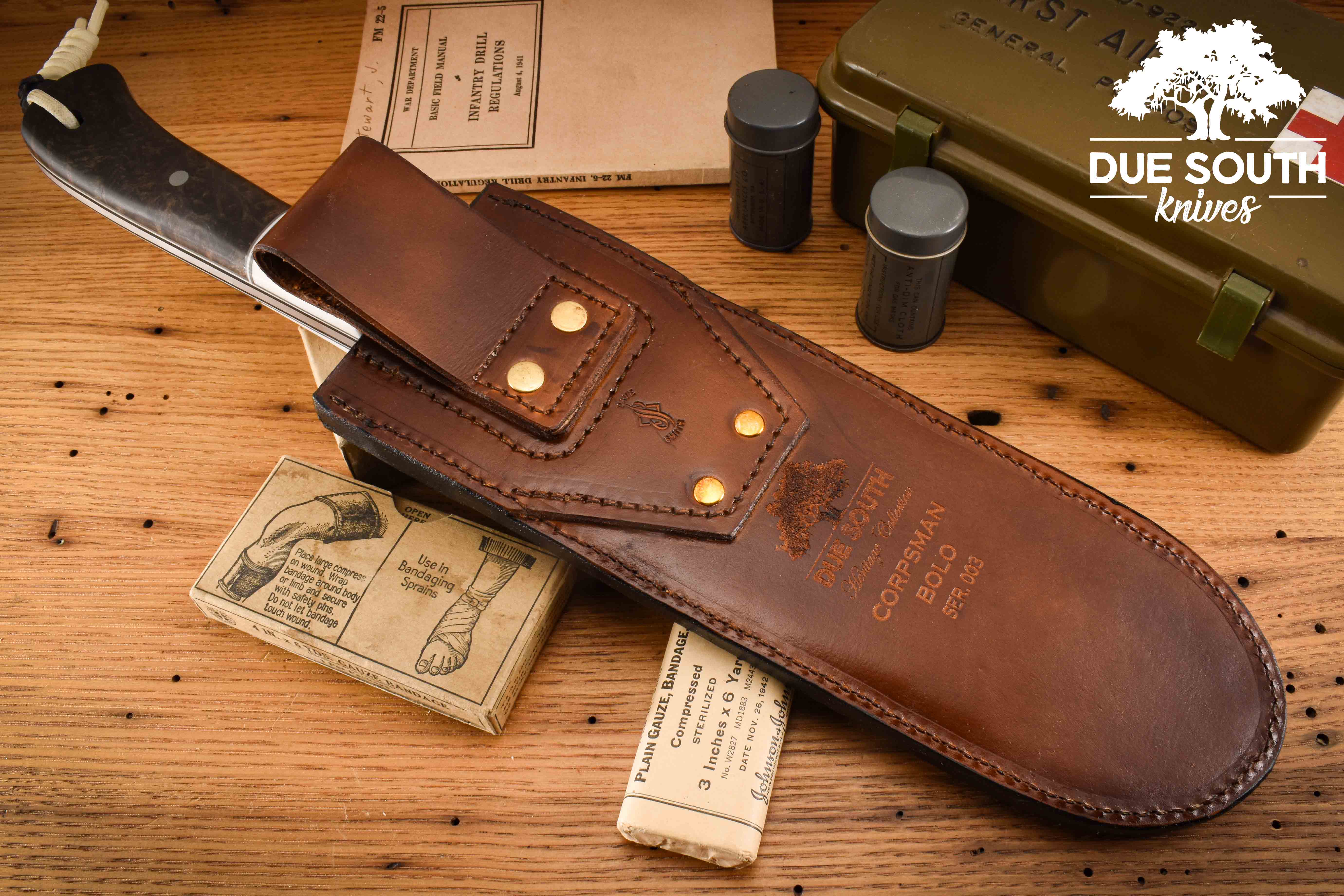 Due South Heritage Collection Corpsman Bolo #003 Due South Heritage Collection Corpsman Bolo #003