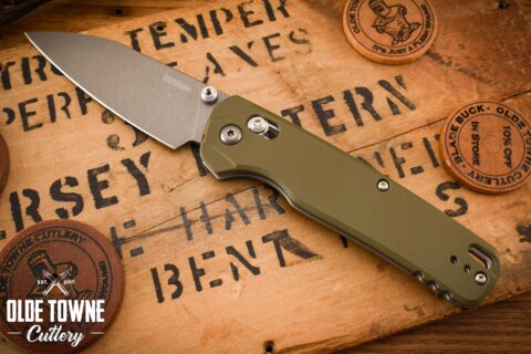 Kershaw 6110OL Bel Air XL CPM 3V Olive Kershaw 6110OL Bel Air XL CPM 3V Olive