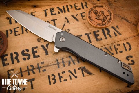Kershaw 1441 Misdirect XL Assisted Flipper Grey Steel Kershaw 1441 Misdirect XL Assisted Flipper Grey Steel