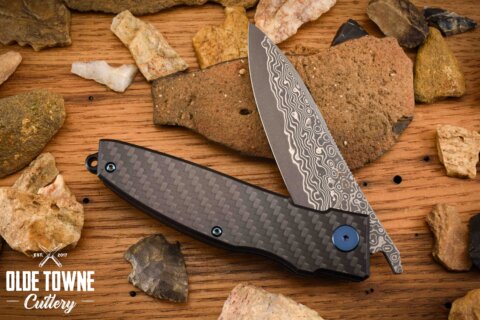 Vintage Takeshi Saji Linerlock Carbon Fiber 150N